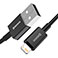 Baseus Superior Lightning - USB-A Kabel 2,4A - 2m (Sort)