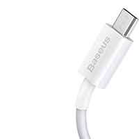 Baseus Superior microUSB - USB-A Kabel 2A - 1m (Hvid)