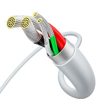 Baseus Superior microUSB - USB-A Kabel 2A - 1m (Hvid)