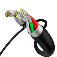 Baseus Superior microUSB - USB-A Kabel 2A - 1m (Sort)