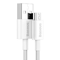 Baseus Superior microUSB - USB-A Kabel 2A - 2m (Hvid)