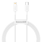 Baseus Superior USB-C - Lightning Kabel 20W - 1m (Hvid)