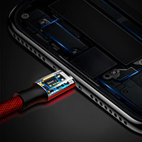 Baseus Yiven Lightning - USB-A Kabel 2A - 1,2m (Rd)
