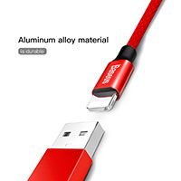 Baseus Yiven Lightning - USB-A Kabel 2A - 1,8m (Rd)