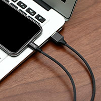 Baseus Yiven Lightning - USB-A Kabel 2A - 1,8m (Sort)