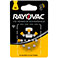 Batterier Høreapparat str. 10 (PR70) Rayovac - 8-Pack