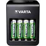 Batterilader 4xAA/AAA (Inkl. 4xAA) Varta LCD Plug Charger