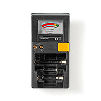 Batteritester (AAA/AA/C/D/9V/Knapcelle) Nedis