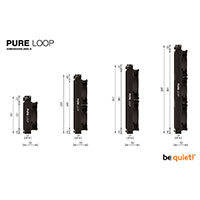 Be Quiet Pure Loop  Vandkling 280mm (2xBlsere)