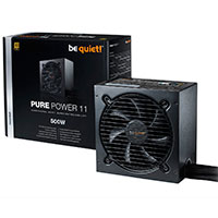 Be Quiet Pure Power 11 ATX Strmforsyning 80+ Gold (500W)