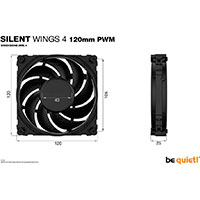 Be Quiet Silent Wings 4 PWM Blser (120mm)