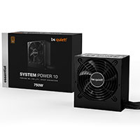 Be Quiet System Power 10 ATX Strmforsyning 80+ Bronze (750W)