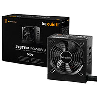 Be Quiet System Power 9 ATX Strmforsyning 80+ Bronze (500W)