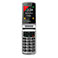 Beafon SL605 Silver Line Mobiltelefon m/Store tal - Sort/Slv