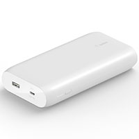 Belkin Boost Charge 30W Powerbank 20000mAh (USB-C/USB-A) Hvid