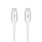 Belkin Boost Charge USB-C Kabel 240W - 2m (USB-C/USB-C) Hvid