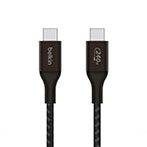 Belkin Boost Charge USB-C Kabel 240W - 2m (USB-C/USB-C) Sort