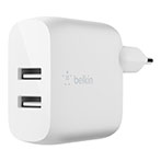 Belkin Dual USB Lader 24W + Lightning/USB-A Kabel