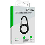 Belkin Secure Holder m/karabinhage til AirTag - Sort
