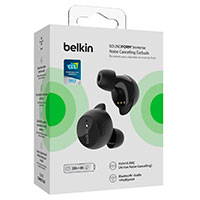 Belkin Soundform Immerse TWS Earbuds m/ANC (7 timer) Sort