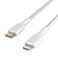 Belkin USB-C til Lightning Kabel - 1m (Flettet) Hvid
