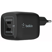 Belkin WCH011vf USB-C Oplader 45W (2xUSB-C)