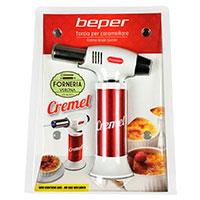 Beper BA200Y Creme Brulee gasbrnder - Hvid/rd