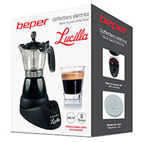 Beper BC0410N Espressonaskine (400W) Sort