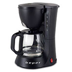 Beper BC060 Kaffemaskine 600ml (600W) Sort