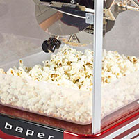 Beper BT650 Retro Popcornmaskine (1200W) Rd