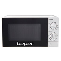 Beper P101FOR001 Mikroblgeovn m/grill (700W) Hvid