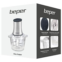 Beper P102ROB001 Minihakker (500W) Glas