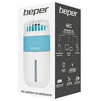 Beper P206VEN410 Mini Ventilator m/Forstver (5 timer) Bl