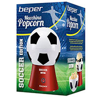 Beper Popcornmaskine m/Fodbolddesign 1200W (Varmluft)