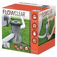 Bestway 58381 Flowclear Filterpumpe (1.249 l/t)