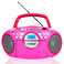 Blaupunkt BB16PK CD-afspiller (CD/MP3) Pink