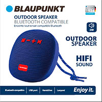 Blaupunkt BLP 3120 Bluetooth/FM højttaler (3W) Blå
