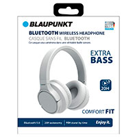 Blaupunkt BLP 4120 Bluetooth Headset (20 timer) Hvid
