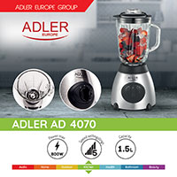 Blender 600W (1,5 liter) Adler