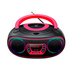 Bluetooth Boombox (CD/FM/USB) Pink - Denver TCL-212BT
