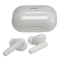 Bluetooth Earbuds (4 timer) Hvid - Denver TWE-38