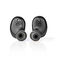 Bluetooth Earbuds m/opladningsetui (Ergonomisk) Grå - Nedis