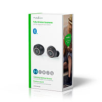 Bluetooth Earbuds m/opladningsetui (ørevinger) Nedis