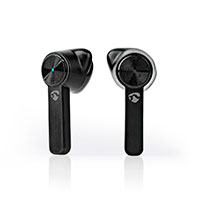 Bluetooth Earbuds m/opladningsetui (Stemme) Sort - Nedis