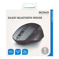 Bluetooth mus - Lydls (4 knapper) Deltaco