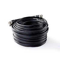 BNC kabel med strm ledning - 20m (RG-59) 75 Ohm - Nedis