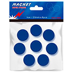Büngers Magneter Blå (20mm) 8-pack