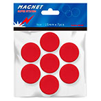 Büngers Magneter Rød (25mm) 7-pack