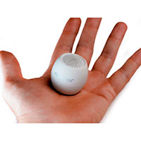 Boompods Zero Talk Alexa Mini Bluetooth Højttaler - Hvid