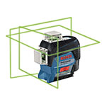 Bosch Professional GLL 3-80CG Linjelaser (grøn laser)